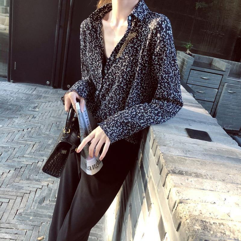 Women' Blouses & Shirts XEJ Chiffon Blouse For Women Spring Summer 2022 Fashion Sheer Top Floral Shirt Sleeve Long Vintage Clothes Elegant, Blue
Women' Blouses & Shirts XEJ Chiffon Blouse For Women Spring Summer 2022 Fashion Sheer Top Floral Shirt Sleeve Long Vintage Clothes Elegant, Blue