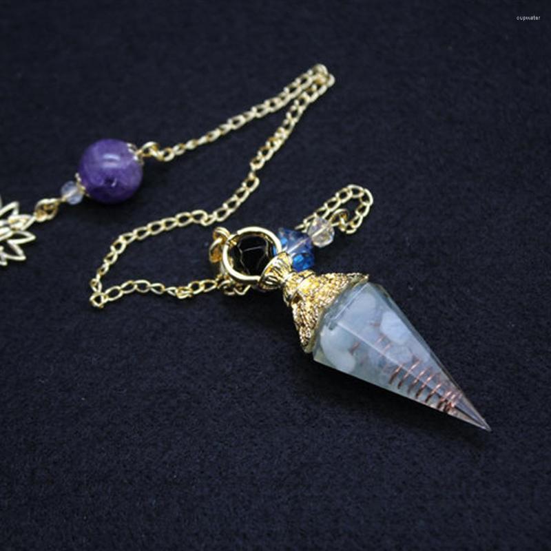 Pendant Necklaces 3pcs Fashion Women Jewelry Chakra Energy Pendulum Spirit Pendulo Divination Necklace Pendants For Wholesales
Pendant Necklaces 3pcs Fashion Women Jewelry Chakra Energy Pendulum Spirit Pendulo Divination Necklace Pendants For Wholesales