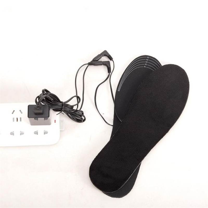 Shoe Parts Accessories USB Heated Insoles Feet Warm Sock Pad Mat Electrically Heating Washable Thermal Unisex 221125