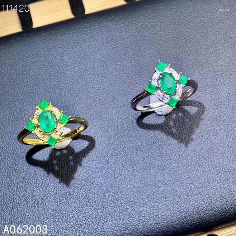 Cluster Rings KJJEAXCMY Fine Jewelry 925 Sterling Silver Inlaid Natural Gemstone Emerald Female Miss Woman Girl Ring Platinum Gold
Cluster Rings KJJEAXCMY Fine Jewelry 925 Sterling Silver Inlaid Natural Gemstone Emerald Female Miss Woman Girl Ring Platinum Gold