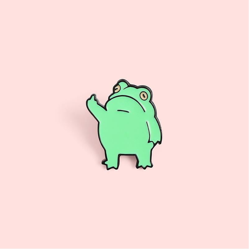 Pins Brooches Ins Cartoon Frog Funny Brooches Cute Animal Enamel Pins Alloy Brooch For Girls Denim Shirt Badge Jewelry Christmas Gi Dhson
Pins Brooches Ins Cartoon Frog Funny Brooches Cute Animal Enamel Pins Alloy Brooch For Girls Denim Shirt Badge Jewelry Christmas Gi Dhson