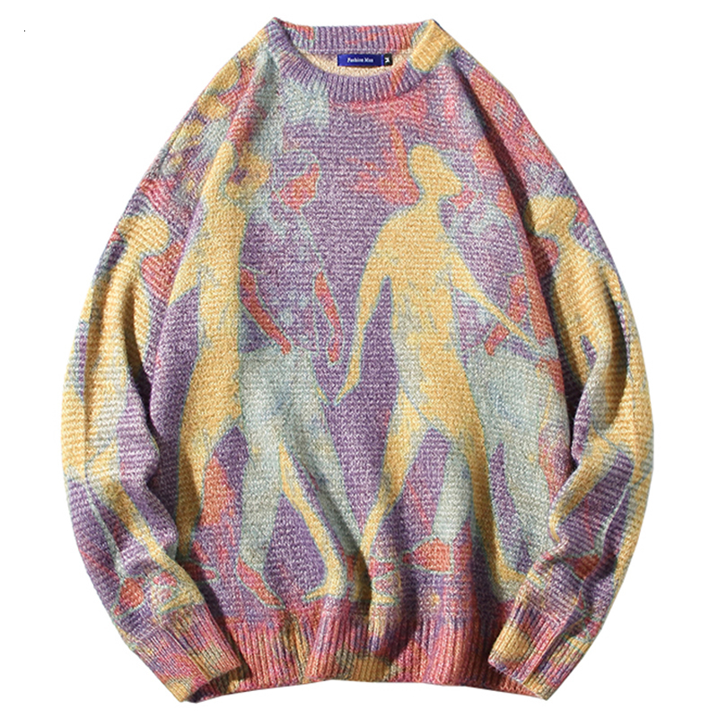 Men's Sweaters Autumn Crewneck Sweatercoat Men Character Shadow Pattern Jumper Fashion Harajuku Streetwear Knitted Pullovers Tops Clothing Male 221128, Multi
Men's Sweaters Autumn Crewneck Sweatercoat Men Character Shadow Pattern Jumper Fashion Harajuku Streetwear Knitted Pullovers Tops Clothing Male 221128, Multi