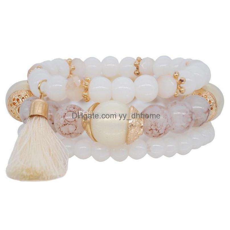 Charm Bracelets Est Bohemian Sweet Candy Color Wild Mtilayer Elastic Rope Bracelet Female Tassel Bracelets Women Jewelry Christmas G Dhq4Y
Charm Bracelets Est Bohemian Sweet Candy Color Wild Mtilayer Elastic Rope Bracelet Female Tassel Bracelets Women Jewelry Christmas G Dhq4Y