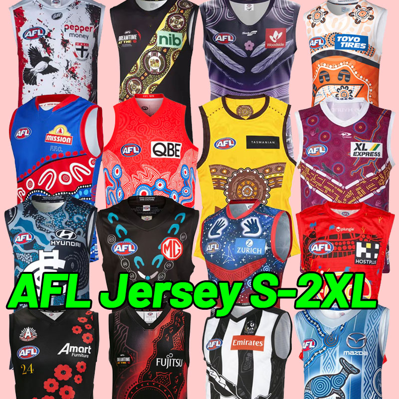 AFL port Adelaide crows Essendon Bombers jersey Brisbane Lions fremantle dockers tank top gold coast suns Hawthorn Hawks vest Rules football jerseys, As shown
AFL port Adelaide crows Essendon Bombers jersey Brisbane Lions fremantle dockers tank top gold coast suns Hawthorn Hawks vest Rules football jerseys, As shown
