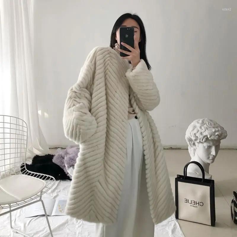 Women' Fur 2022 Winter Coat Women Loose Long Faux Woven Twill O-Neck Overcoat Warm Thick Plush, Beige
Women' Fur 2022 Winter Coat Women Loose Long Faux Woven Twill O-Neck Overcoat Warm Thick Plush, Beige
