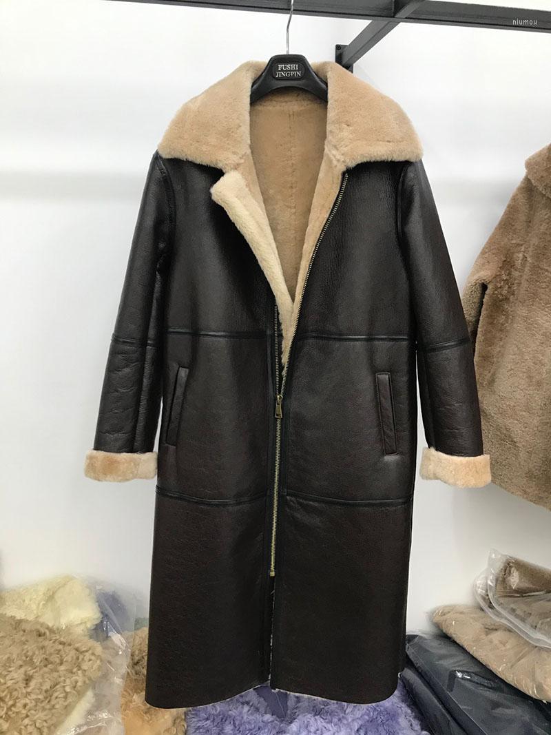 Women' Trench Coats 2022 Women' Winter Fashion LUXUFRY MERINO Sheep Fur Overcoat, Black
Women' Trench Coats 2022 Women' Winter Fashion LUXUFRY MERINO Sheep Fur Overcoat, Black