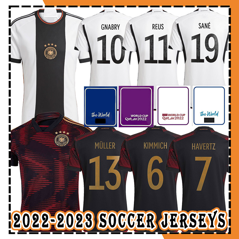 2022-2023 Germany GNABRY KROOS Soccer Jersey MULLER HAVERTZ BRANDT REUS GORETZKA WERNER KIMMICH GUNDOGAN SCHLOTTERBECK GUNTER HOFMANN Men Home Away football Shirt, Men jersey(de guo)
2022-2023 Germany GNABRY KROOS Soccer Jersey MULLER HAVERTZ BRANDT REUS GORETZKA WERNER KIMMICH GUNDOGAN SCHLOTTERBECK GUNTER HOFMANN Men Home Away football Shirt, Men jersey(de guo)