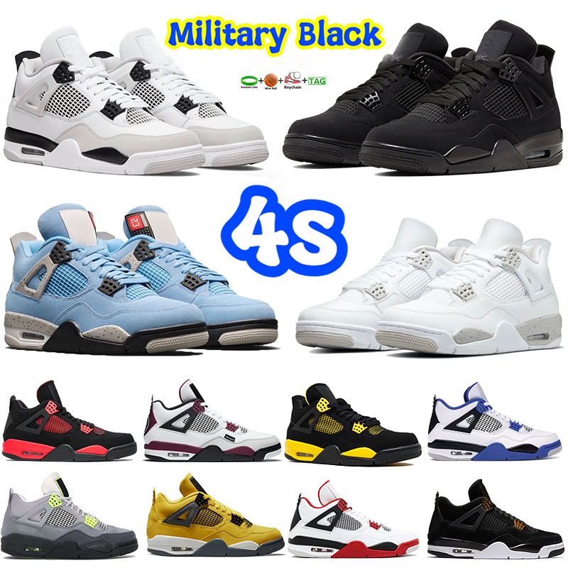 Mens Jumpman 4s Basketball Shoes Designer 4 Military Black Cat Game Royal University Blue Red Thunder men sneakers Tour Yellow Neon white oreo women Sneaker, No.28- shoes box
Mens Jumpman 4s Basketball Shoes Designer 4 Military Black Cat Game Royal University Blue Red Thunder men sneakers Tour Yellow Neon white oreo women Sneaker, No.28- shoes box