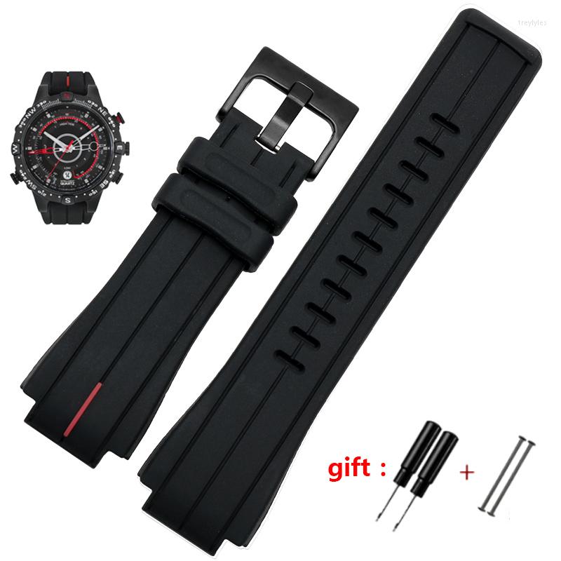 Watch Bands High Quantity Rubber Watchband For WATCHT2N720 T2N721 TW2T76300 Black Waterproof Silicone Sports Strap 24 16mm
Watch Bands High Quantity Rubber Watchband For WATCHT2N720 T2N721 TW2T76300 Black Waterproof Silicone Sports Strap 24 16mm