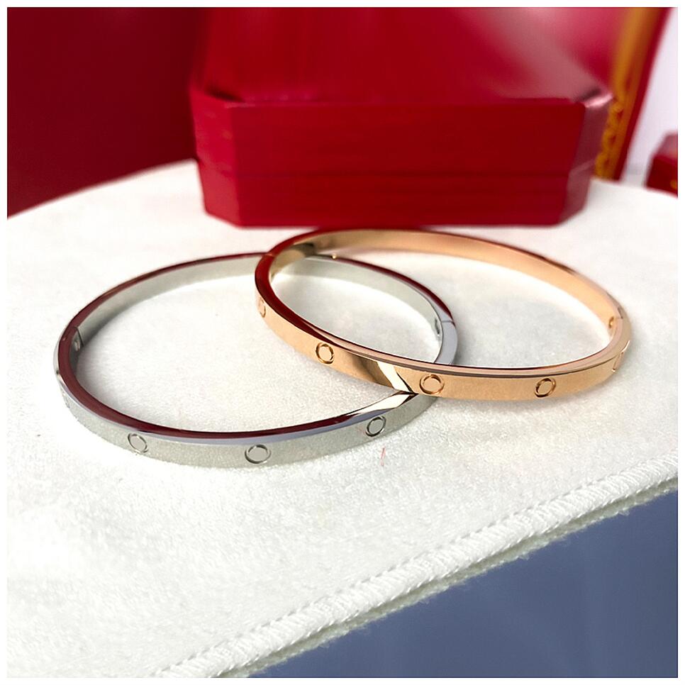 Love Bracelets Carti Bracelet Snap Screw Bangle Wonderer Braclets Armband Gold Plated Silver Bangles Permanent Braclet Pulsera Acero Inoxidable
Love Bracelets Carti Bracelet Snap Screw Bangle Wonderer Braclets Armband Gold Plated Silver Bangles Permanent Braclet Pulsera Acero Inoxidable