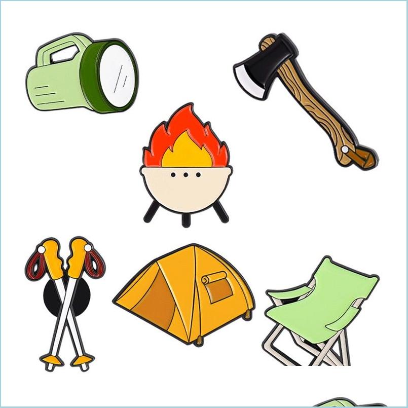 Pins Brooches Enamel Brooches Pins Custom Outdoor Travel Articles Theme Jewelry Tent Lighting Lamp Chair Axe Bonfire Badges Simple Dhkbm
Pins Brooches Enamel Brooches Pins Custom Outdoor Travel Articles Theme Jewelry Tent Lighting Lamp Chair Axe Bonfire Badges Simple Dhkbm