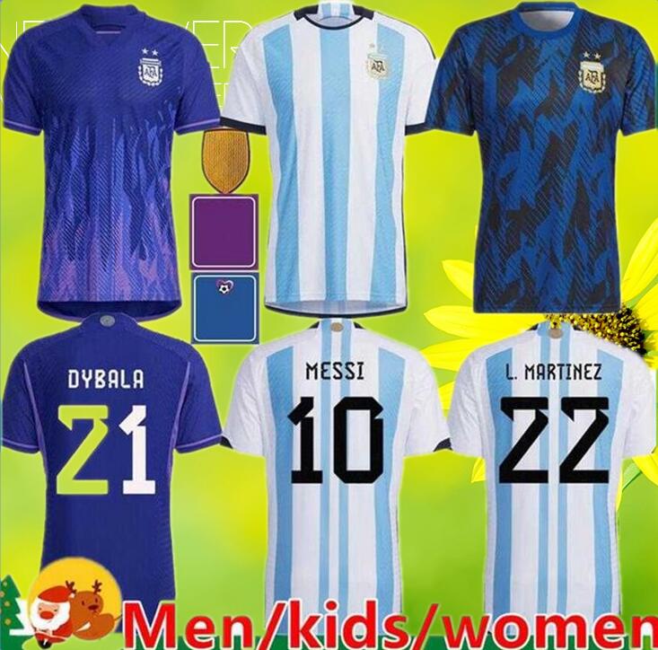 Fans player Version 2022 2023 Argentina soccer Jerseys 22 23 MESSIS MAC ALLISTER DYBALA DI MARIA MARTINEZ DE PAUL MARADONA child kids kit Men women football shirt, 2022 home
Fans player Version 2022 2023 Argentina soccer Jerseys 22 23 MESSIS MAC ALLISTER DYBALA DI MARIA MARTINEZ DE PAUL MARADONA child kids kit Men women football shirt, 2022 home