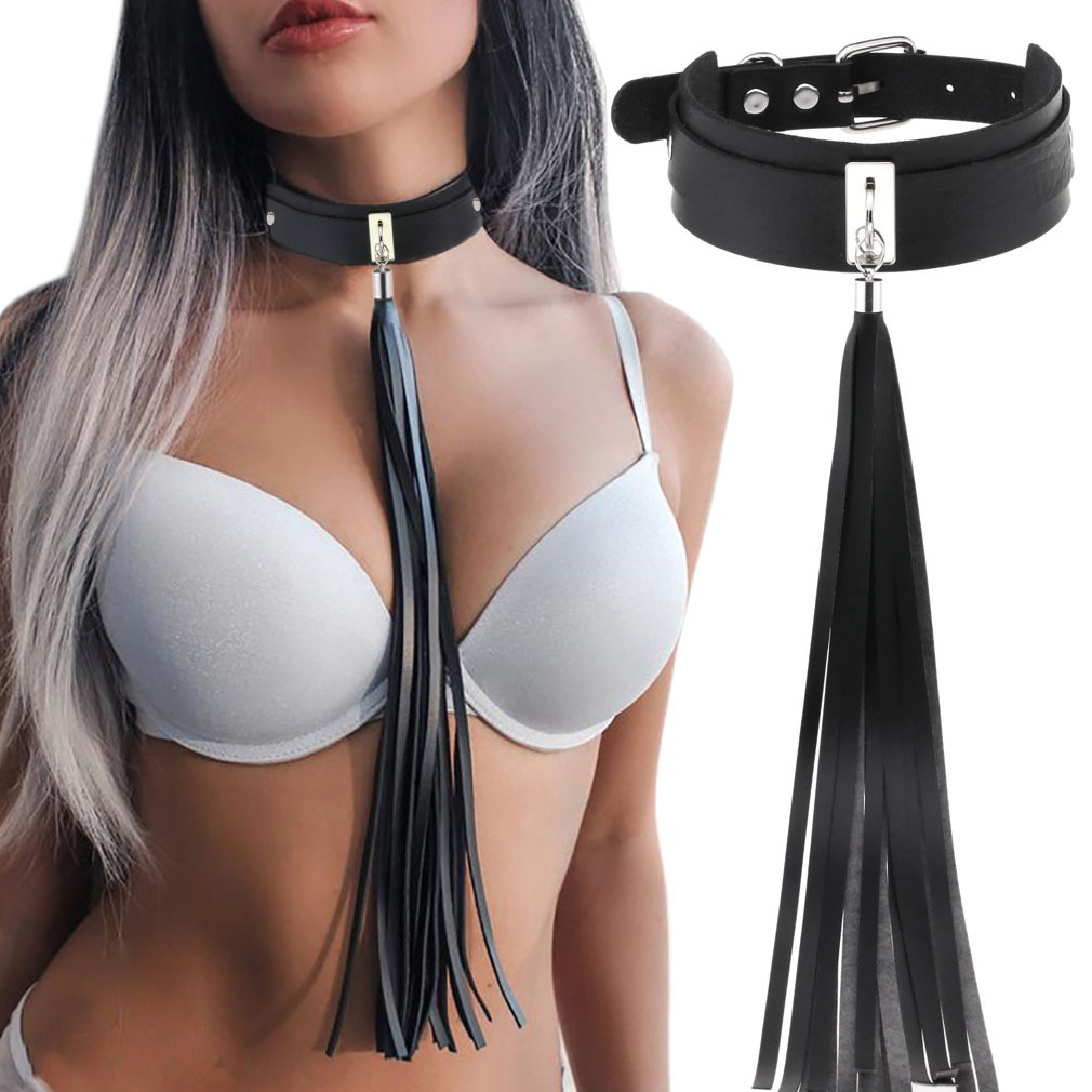 Costume Accessories Leather Long Tassels Spiked Choker Women Men Rivets Studded Chunky Necklace Gothic Jewelry Metal, Yellow
Costume Accessories Leather Long Tassels Spiked Choker Women Men Rivets Studded Chunky Necklace Gothic Jewelry Metal, Yellow