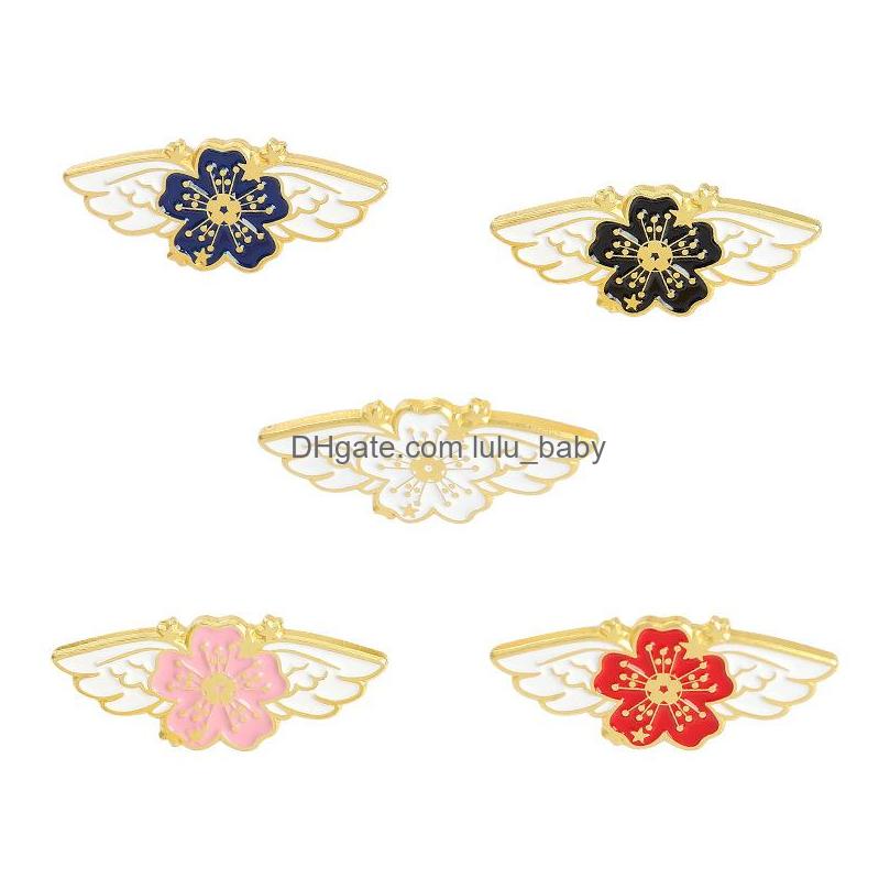 Pins Brooches Cartoon Japanese Cherry Blossoms Brooch Set 5Pcs Alloy Gold Plated Enamel Paint Flower Badges For Girls Pin Shirt Jew Dhoid
Pins Brooches Cartoon Japanese Cherry Blossoms Brooch Set 5Pcs Alloy Gold Plated Enamel Paint Flower Badges For Girls Pin Shirt Jew Dhoid