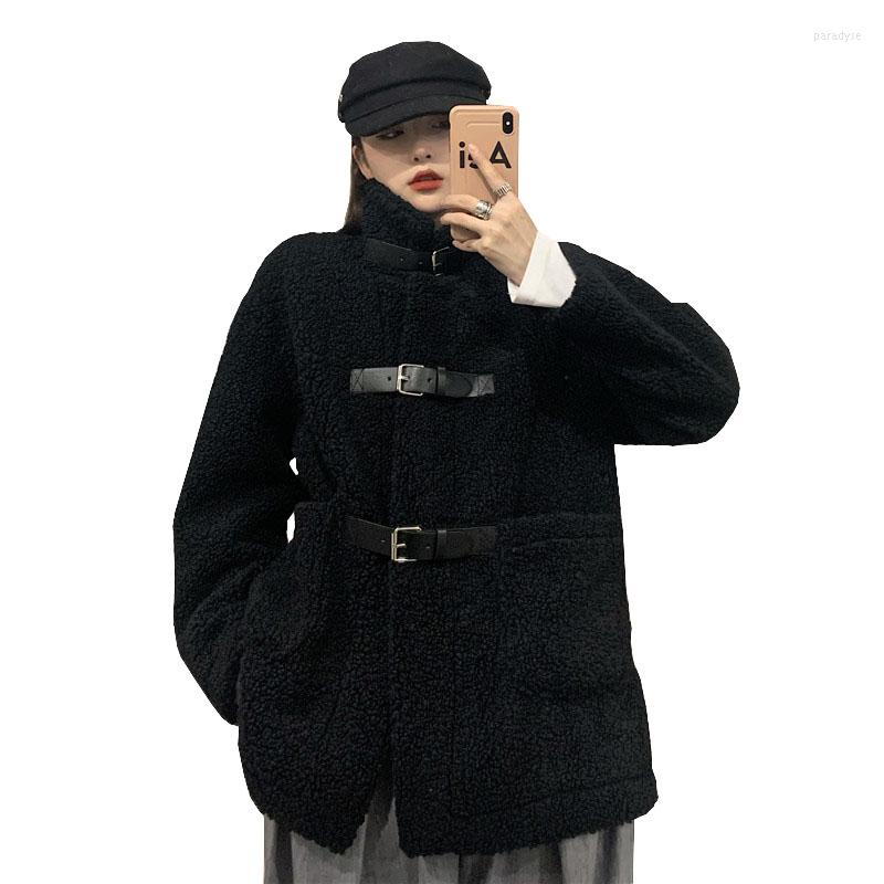 Women's Fur High-Quality Imitation Lamb Velvet Coat Women 2022 Fashion Autumn Top One Loose Thick Cotton-Padded Winter Jacket OK989, Black
Women's Fur High-Quality Imitation Lamb Velvet Coat Women 2022 Fashion Autumn Top One Loose Thick Cotton-Padded Winter Jacket OK989, Black