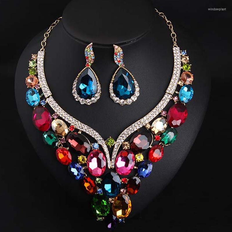 Necklace Earrings Set XL156 High Quality Fashion Luxury Crystal Women Wedding Jewelry, Picture shown
Necklace Earrings Set XL156 High Quality Fashion Luxury Crystal Women Wedding Jewelry, Picture shown