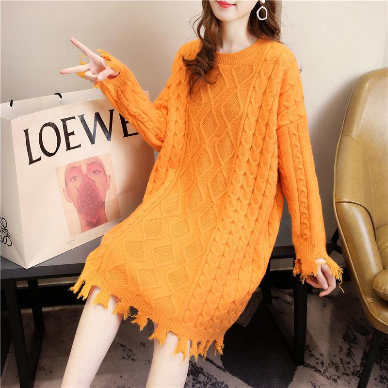 Casual Dresses 2022 Women Autumn Solid Chic Knitting Dress Lady Thick Warm O-Neck Long Sleeve Female Elegant Sweater Vestido N64, Ju
Casual Dresses 2022 Women Autumn Solid Chic Knitting Dress Lady Thick Warm O-Neck Long Sleeve Female Elegant Sweater Vestido N64, Ju