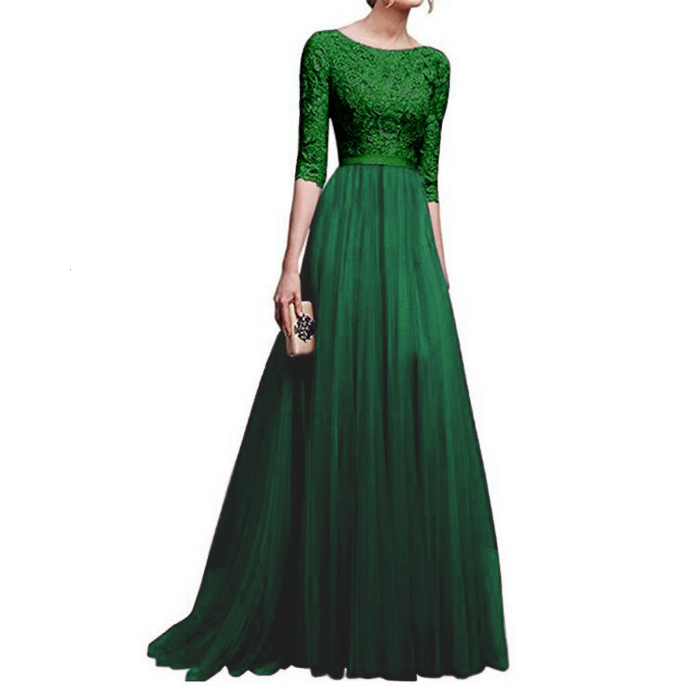 Casual Dresses Spring summer Elegant Women Lace Chiffon Formal Wedding Bridesmaid Long Party Ball Prom Gown Dress Womens Long Dresses 221126, Green
Casual Dresses Spring summer Elegant Women Lace Chiffon Formal Wedding Bridesmaid Long Party Ball Prom Gown Dress Womens Long Dresses 221126, Green