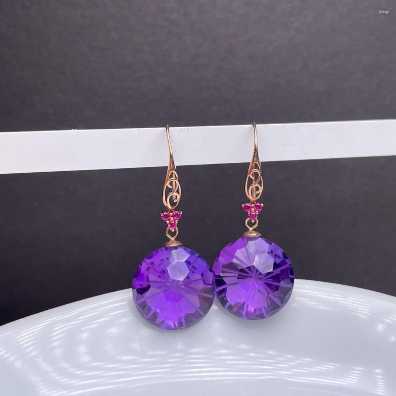 Stud Earrings Shilovem 18k Yellow Gold Piezoelectric Amethyst Fine Jewelry Women Trendy Party Classic 12 12mm Myme12125586z
Stud Earrings Shilovem 18k Yellow Gold Piezoelectric Amethyst Fine Jewelry Women Trendy Party Classic 12 12mm Myme12125586z