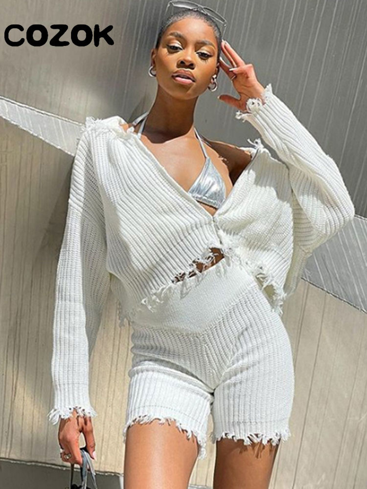 Women s Knits Tees Tassel Knitted Cardigans Women Long Sleeve Zip Up Crop Tops Autumn Fashion Sweater Deep V Sexy Streetwear Outerwear Female 221125, White shorts
Women s Knits Tees Tassel Knitted Cardigans Women Long Sleeve Zip Up Crop Tops Autumn Fashion Sweater Deep V Sexy Streetwear Outerwear Female 221125, White shorts