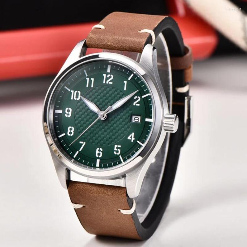 Wristwatches Brand Mens Watch 40mm Sterile Dial Luminous Date NH35 Automatic Movement Waterproof Mechanical Wristwatch, Rose
Wristwatches Brand Mens Watch 40mm Sterile Dial Luminous Date NH35 Automatic Movement Waterproof Mechanical Wristwatch, Rose