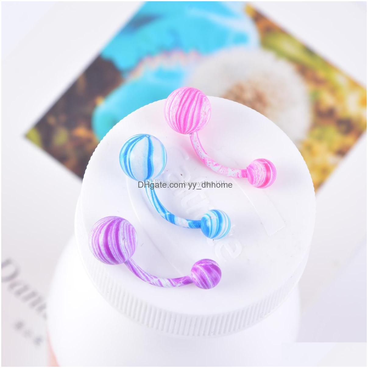 Navel Bell Button Rings Est Arrival Body Jewelry Spotted Color Baking Navel Ring Stainless Steel Belly Bar Rings Button Piercing F Dhthb
Navel Bell Button Rings Est Arrival Body Jewelry Spotted Color Baking Navel Ring Stainless Steel Belly Bar Rings Button Piercing F Dhthb