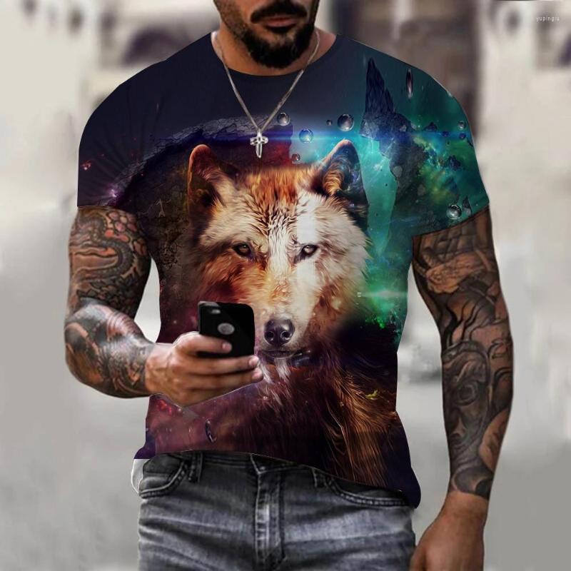 Men's T Shirts 2022 Men -shirt Wolf Print 3D T-shirts Novelty Animal Tops Tees Male Short Sleeve Summer O-Neck Tshirts, Tx1995
Men's T Shirts 2022 Men -shirt Wolf Print 3D T-shirts Novelty Animal Tops Tees Male Short Sleeve Summer O-Neck Tshirts, Tx1995