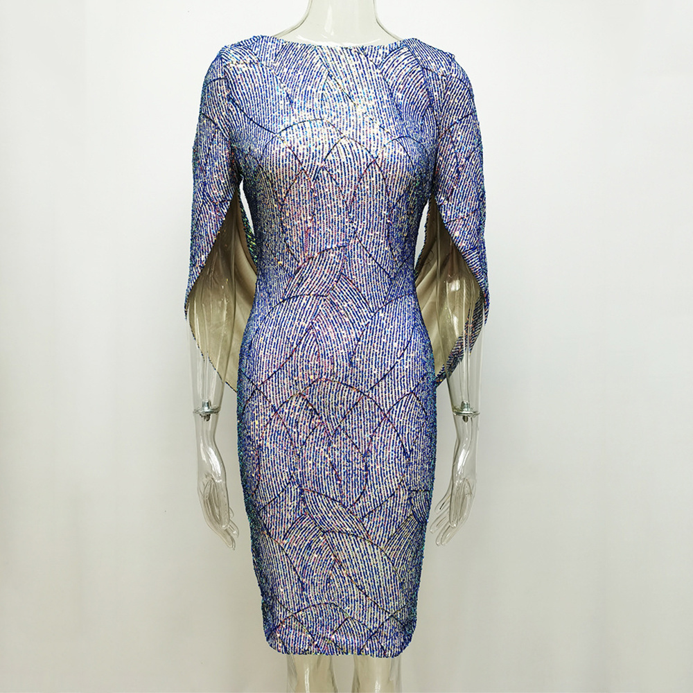 Casual Dresses Sexy Elegant office Sequin Dress Women Summer vintage Club Mini Evening Party Bodycon Dress casual woman dresses vestidos 221126, Blue
Casual Dresses Sexy Elegant office Sequin Dress Women Summer vintage Club Mini Evening Party Bodycon Dress casual woman dresses vestidos 221126, Blue