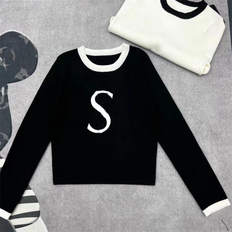 Women' Sweaters Knitwear Round neck Fashion Long Sleeve Women designer Sweaters SSW, White
Women' Sweaters Knitwear Round neck Fashion Long Sleeve Women designer Sweaters SSW, White