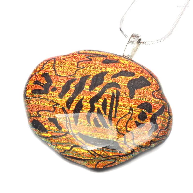 Pendant Necklaces OlingArt Colorful Gold Foil Royal Orange Jewelry Limited Edition Big Heart Lampwork Glass For Necklace 2022
Pendant Necklaces OlingArt Colorful Gold Foil Royal Orange Jewelry Limited Edition Big Heart Lampwork Glass For Necklace 2022