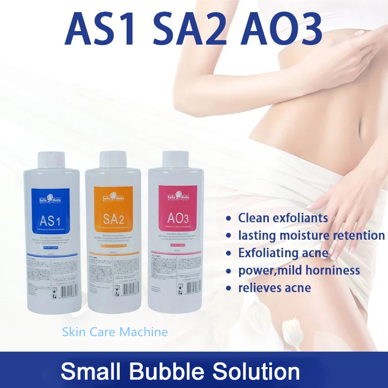 AS1 SA2 AO3 Small Bubble Aqua Peeling Serum Solution For Hydrodermabrasion Machine Gentle Skin Peeling Face Deep Cleaning Treatment
AS1 SA2 AO3 Small Bubble Aqua Peeling Serum Solution For Hydrodermabrasion Machine Gentle Skin Peeling Face Deep Cleaning Treatment