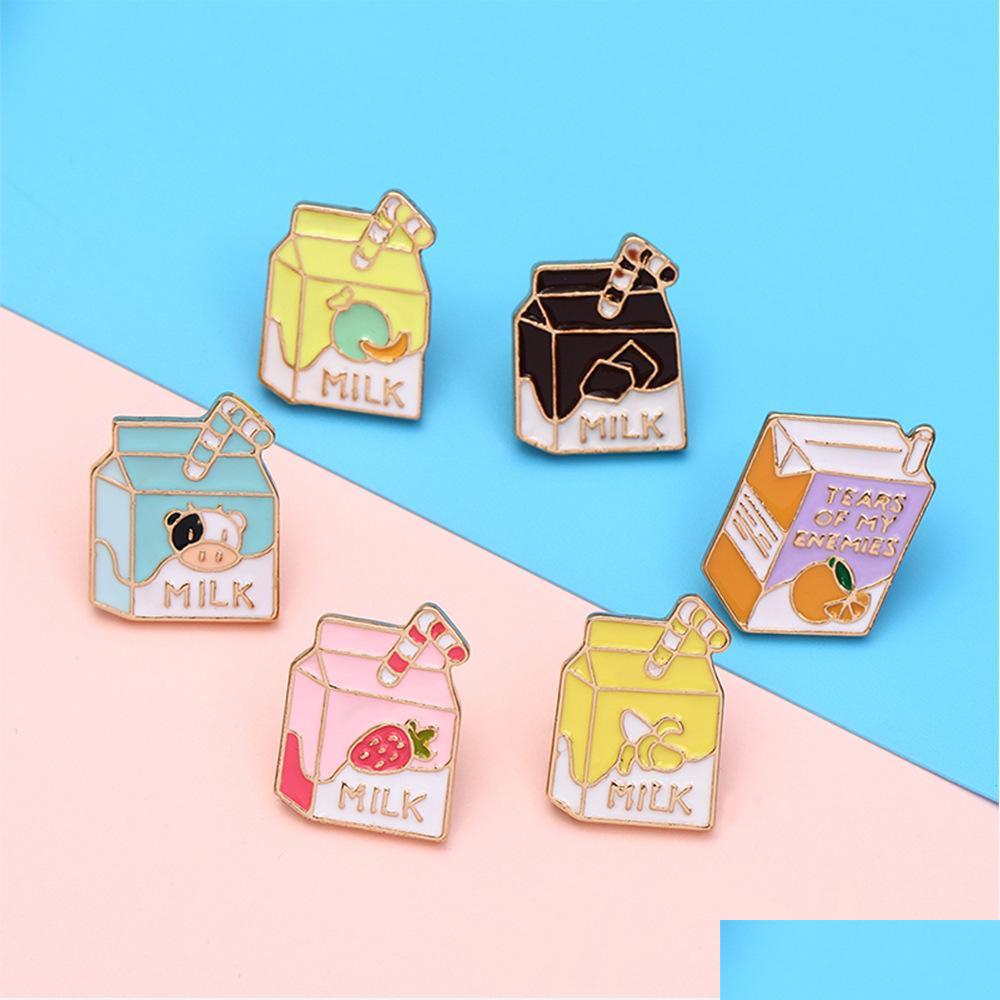Pins Brooches Enamel Brooch Pins Cartoon Stberry Milk Box Badge Bag Lapel Brooches Jewelry 1471 E3 Drop Delivery Dhgarden Dhaqm
Pins Brooches Enamel Brooch Pins Cartoon Stberry Milk Box Badge Bag Lapel Brooches Jewelry 1471 E3 Drop Delivery Dhgarden Dhaqm