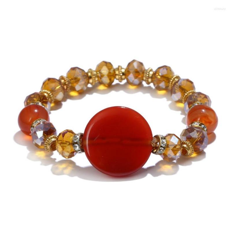 Strand FYSL Light Yellow Gold Color Geometric Shape Agates Connect Many Style Crystal Elastic Bracelet Trendy Jewelry
Strand FYSL Light Yellow Gold Color Geometric Shape Agates Connect Many Style Crystal Elastic Bracelet Trendy Jewelry