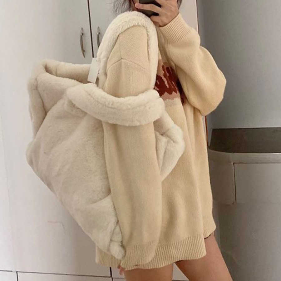Totes Luxury Soft Fluffy Faux Fur Large Capacity Bag for Women 2022 New Shoulder Bags Plush Ladies Big Warm Winter Purse Handbags Y2211, Pink small
Totes Luxury Soft Fluffy Faux Fur Large Capacity Bag for Women 2022 New Shoulder Bags Plush Ladies Big Warm Winter Purse Handbags Y2211, Pink small