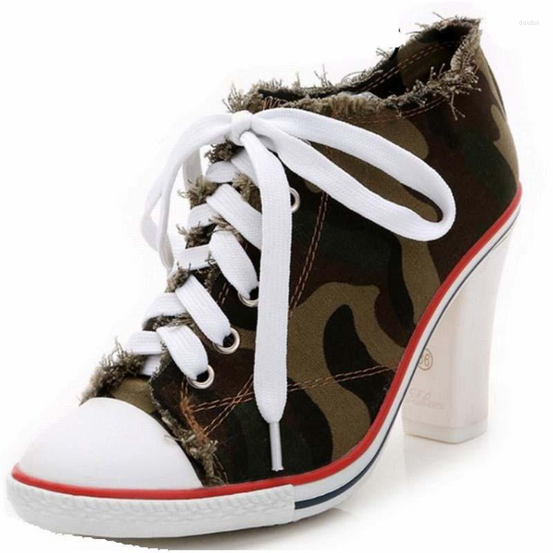 Dress Shoes 2022 Spring Arrival Women Camouflage High Heels Denim Thick Heel Pumps Ladies Printed Comfortable Canvas Lace Up Female Shoe, Camo rivets thick
Dress Shoes 2022 Spring Arrival Women Camouflage High Heels Denim Thick Heel Pumps Ladies Printed Comfortable Canvas Lace Up Female Shoe, Camo rivets thick