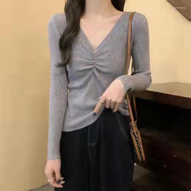 Women's Sweaters BP-2 Autumn Winter Cashmere Sweater Women Keep Warm V-neck Pullovers Knitting Fashion Korean Long Sleeve Loose Tops, Gray
Women's Sweaters BP-2 Autumn Winter Cashmere Sweater Women Keep Warm V-neck Pullovers Knitting Fashion Korean Long Sleeve Loose Tops, Gray