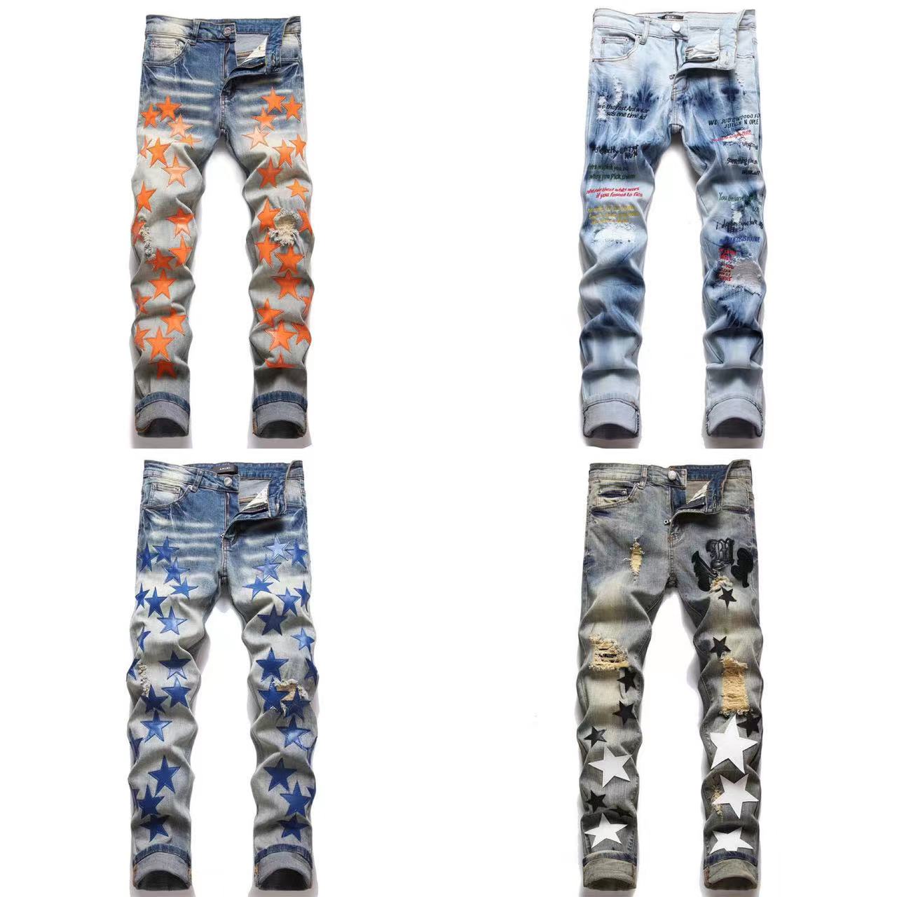 Season 5 blue and white OU02 Men's Jeans winter oversize American fashion brand trousers autumn high street loose straight plush thickened trousers, Customize
Season 5 blue and white OU02 Men's Jeans winter oversize American fashion brand trousers autumn high street loose straight plush thickened trousers, Customize