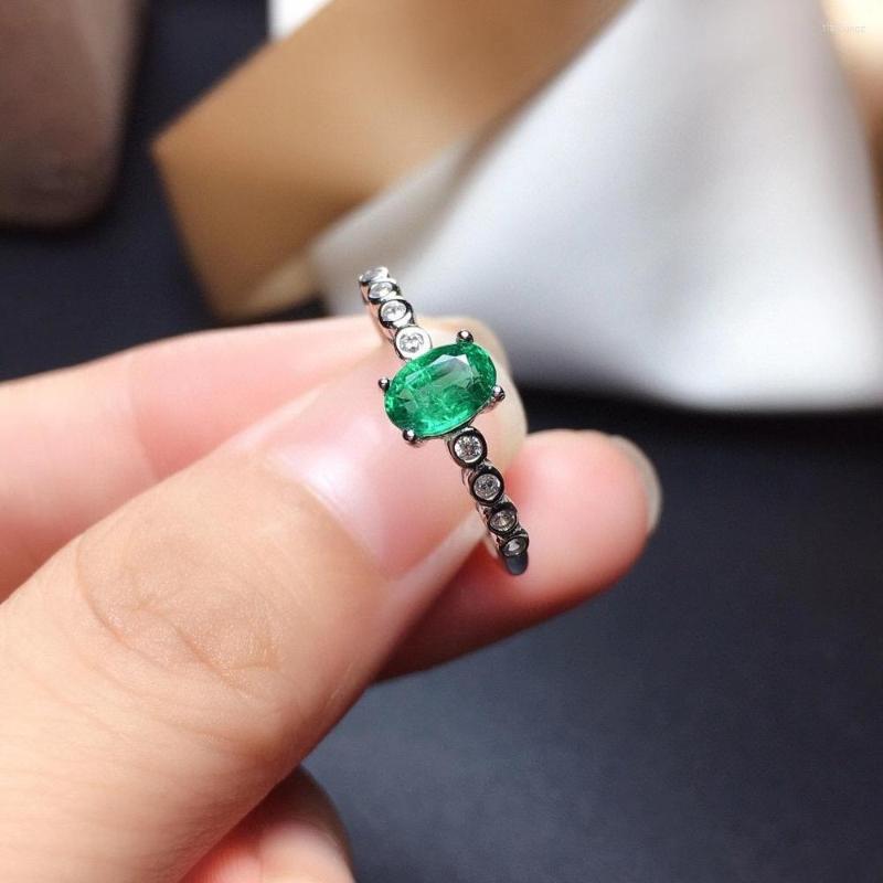 Cluster Rings Natural And Real Emerald Ring 925 Sterling Silver For Men Or Women Party Gift
Cluster Rings Natural And Real Emerald Ring 925 Sterling Silver For Men Or Women Party Gift