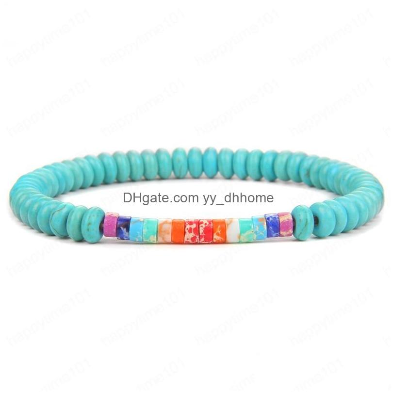 Charm Bracelets Handmade Natural Blue Coffee Rondelle Stone Bracelet Men Women Fashion Elastic Abacus Beads Psera Jewelry Gifts Drop Dh8W7
Charm Bracelets Handmade Natural Blue Coffee Rondelle Stone Bracelet Men Women Fashion Elastic Abacus Beads Psera Jewelry Gifts Drop Dh8W7