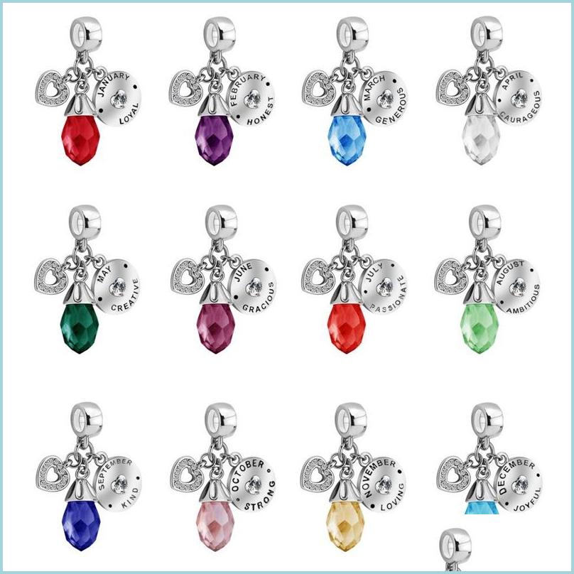 Charms Plated Sier Dangle Charm Heart Love Birthday Mticolor Birthstone Beads Fit Charms Bracelet Diy Jewelry Accessories 15 Dhgarden Dhoy3
Charms Plated Sier Dangle Charm Heart Love Birthday Mticolor Birthstone Beads Fit Charms Bracelet Diy Jewelry Accessories 15 Dhgarden Dhoy3