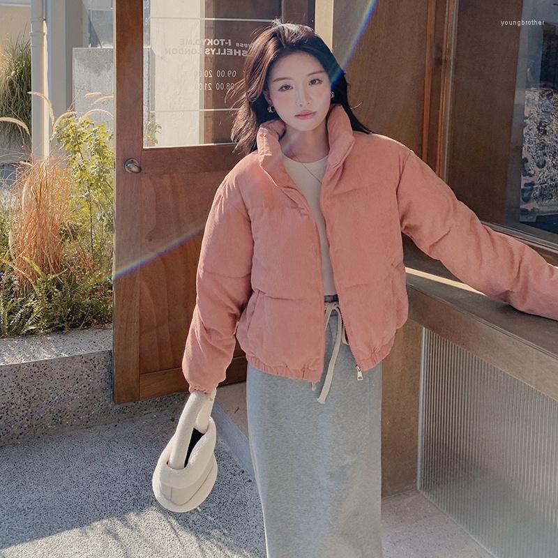 Women's Down Women Pink Jacket Stand Collar Corduroy Coat Fashion Leisure Winter Thicken Warm Duck Feather Female Short Outwear, Black
Women's Down Women Pink Jacket Stand Collar Corduroy Coat Fashion Leisure Winter Thicken Warm Duck Feather Female Short Outwear, Black