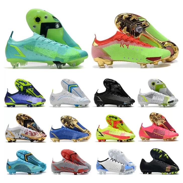 2022 High Soccer Shoes Ronaldo CR7 Mercurial Vapores 14 XIV Elite SG Pro Anti Clog Cleats Outdoor Superfly 8 VIII CR110 Neymar ACC Football Boots 39-45
2022 High Soccer Shoes Ronaldo CR7 Mercurial Vapores 14 XIV Elite SG Pro Anti Clog Cleats Outdoor Superfly 8 VIII CR110 Neymar ACC Football Boots 39-45