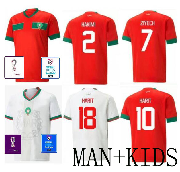 2022 Morocco Soccer Jerseys WORLD Maillot de foot ZIYECH BOUTAIB CUP Camiseta de futbol BOUSSOUFA EL AHMADI HARIT national team Kids Kit football shirt JERSEY, Home man 1
2022 Morocco Soccer Jerseys WORLD Maillot de foot ZIYECH BOUTAIB CUP Camiseta de futbol BOUSSOUFA EL AHMADI HARIT national team Kids Kit football shirt JERSEY, Home man 1