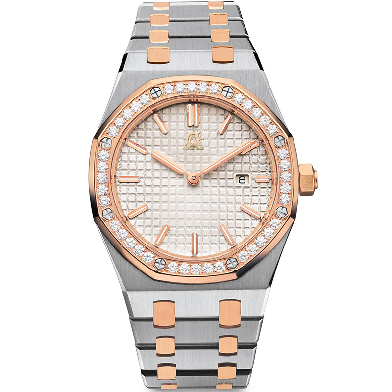 Fashion Women's Watch Quartz Movement Stainless Steel Sapphire Glass Deep Waterproof, Color16
Fashion Women's Watch Quartz Movement Stainless Steel Sapphire Glass Deep Waterproof, Color16