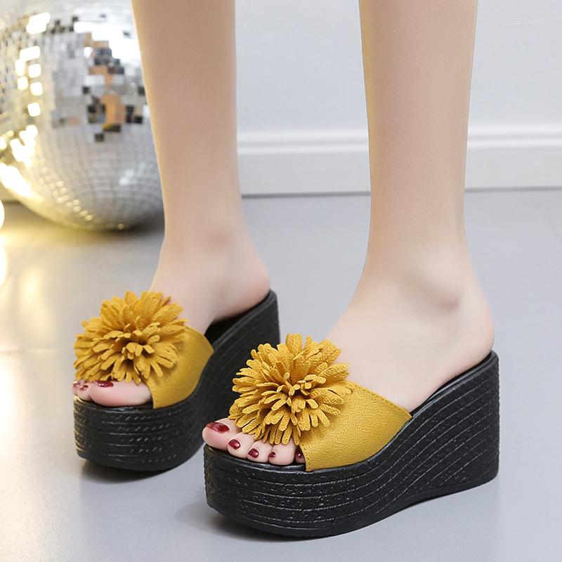 Slippers Women's Platform Wedge Sandals 2022 Sweet Flowers Open Toe Summer Sexy High Heel, Beige
Slippers Women's Platform Wedge Sandals 2022 Sweet Flowers Open Toe Summer Sexy High Heel, Beige