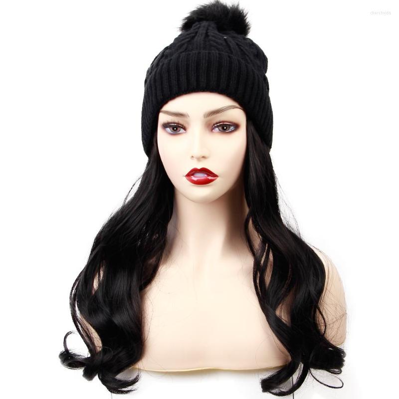 Berets 22" Synthetic Curly Knit Skiing Winter Hats Hair Wig Beanie Attached Hat For Girl Hang Out Natural Cotton Made, Bk
Berets 22" Synthetic Curly Knit Skiing Winter Hats Hair Wig Beanie Attached Hat For Girl Hang Out Natural Cotton Made, Bk