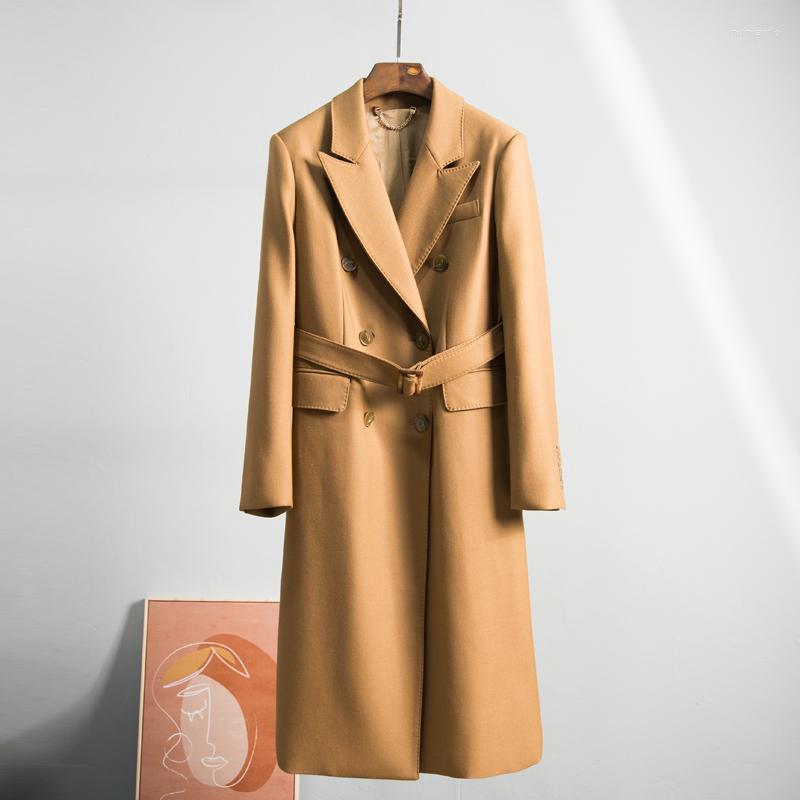 Women' Trench Coats Worsted Wool Australian Autumn King-Size Coat Temperament Figure Flattering Belt Fashion Overcoat, White
Women' Trench Coats Worsted Wool Australian Autumn King-Size Coat Temperament Figure Flattering Belt Fashion Overcoat, White