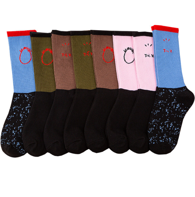 6 Pairs Sock Men's Cotton Hook Blue Brown Long Socks Women's Trendy Socks Leisure Sports, Blue1
6 Pairs Sock Men's Cotton Hook Blue Brown Long Socks Women's Trendy Socks Leisure Sports, Blue1
