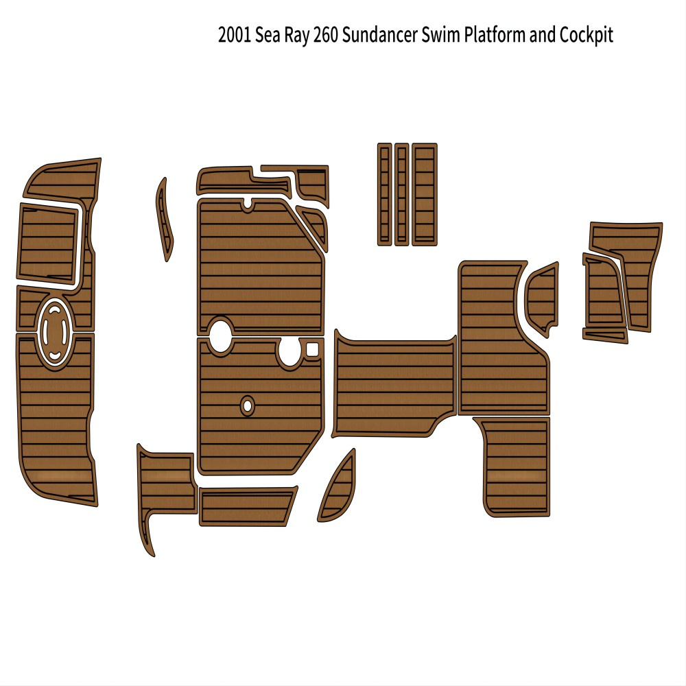 1999-2004 Sea Ray 260 Sundancer Swim Platform Cockpit Pad Boat EVA Floor Mat
1999-2004 Sea Ray 260 Sundancer Swim Platform Cockpit Pad Boat EVA Floor Mat