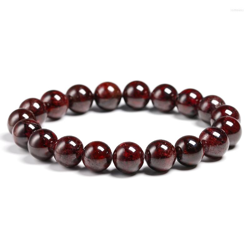 Strand Wine Red Natural Garnet Bracelets Women Fine Jewelry Semi-precious Stone Bead Stretch Bracelet Girls Energy Femme Gift
Strand Wine Red Natural Garnet Bracelets Women Fine Jewelry Semi-precious Stone Bead Stretch Bracelet Girls Energy Femme Gift